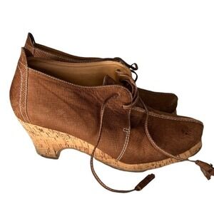 Bon Bonite‎ Suede Wedge Heels